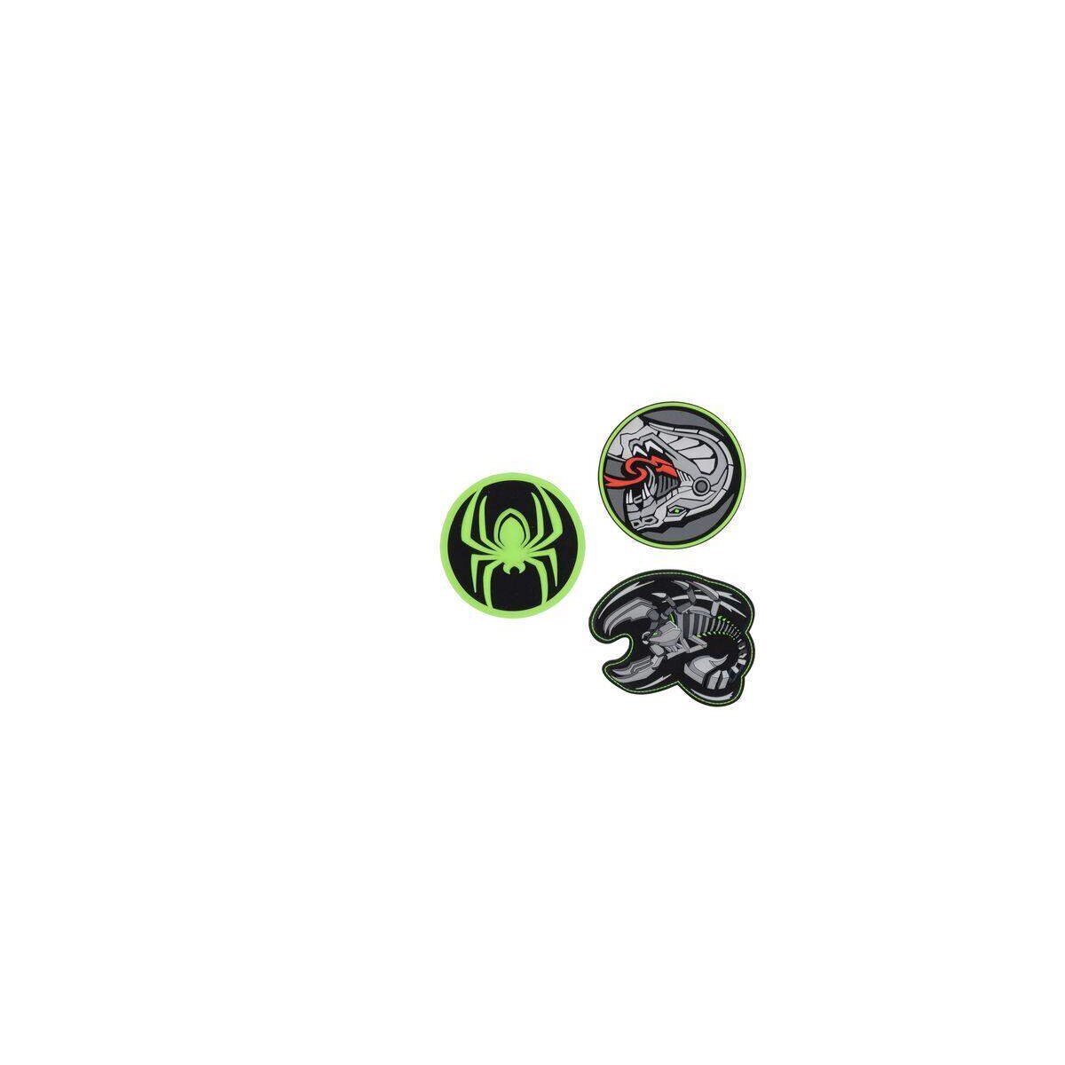 DerDieDas Schulranzenset Ergoflex Buttons Scorpio, 5-teilig