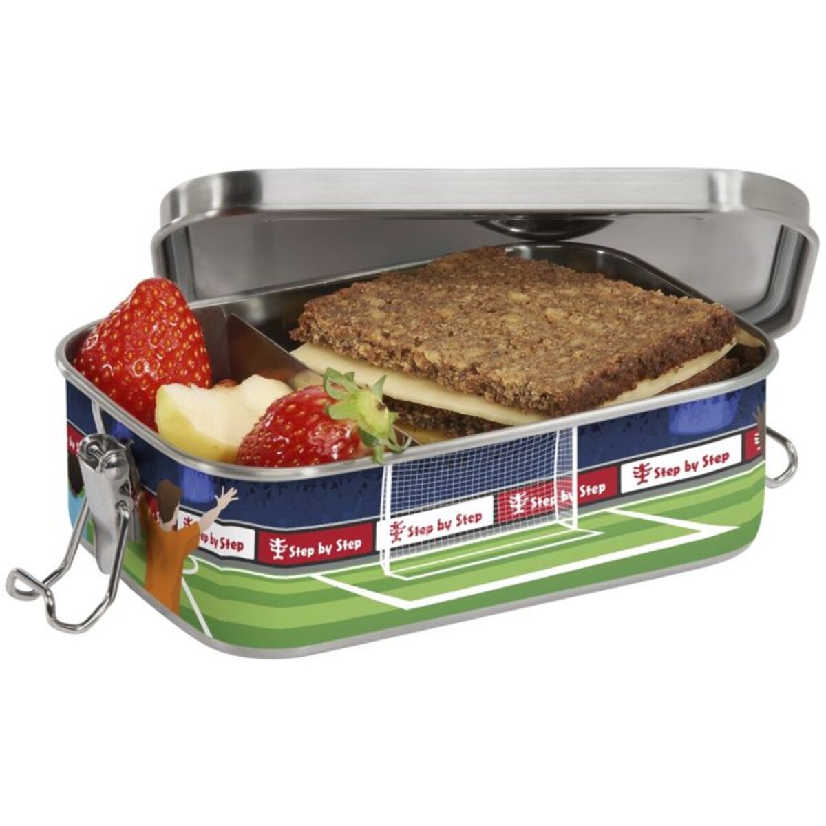 Step by Step Edelstahl-Lunchbox "Soccer Ben"