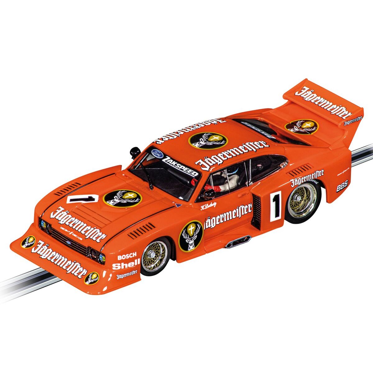 Carrera Digital 132 - Ford Capri Zakspeed Turbo "Jägermeister Racing Team, No.1"