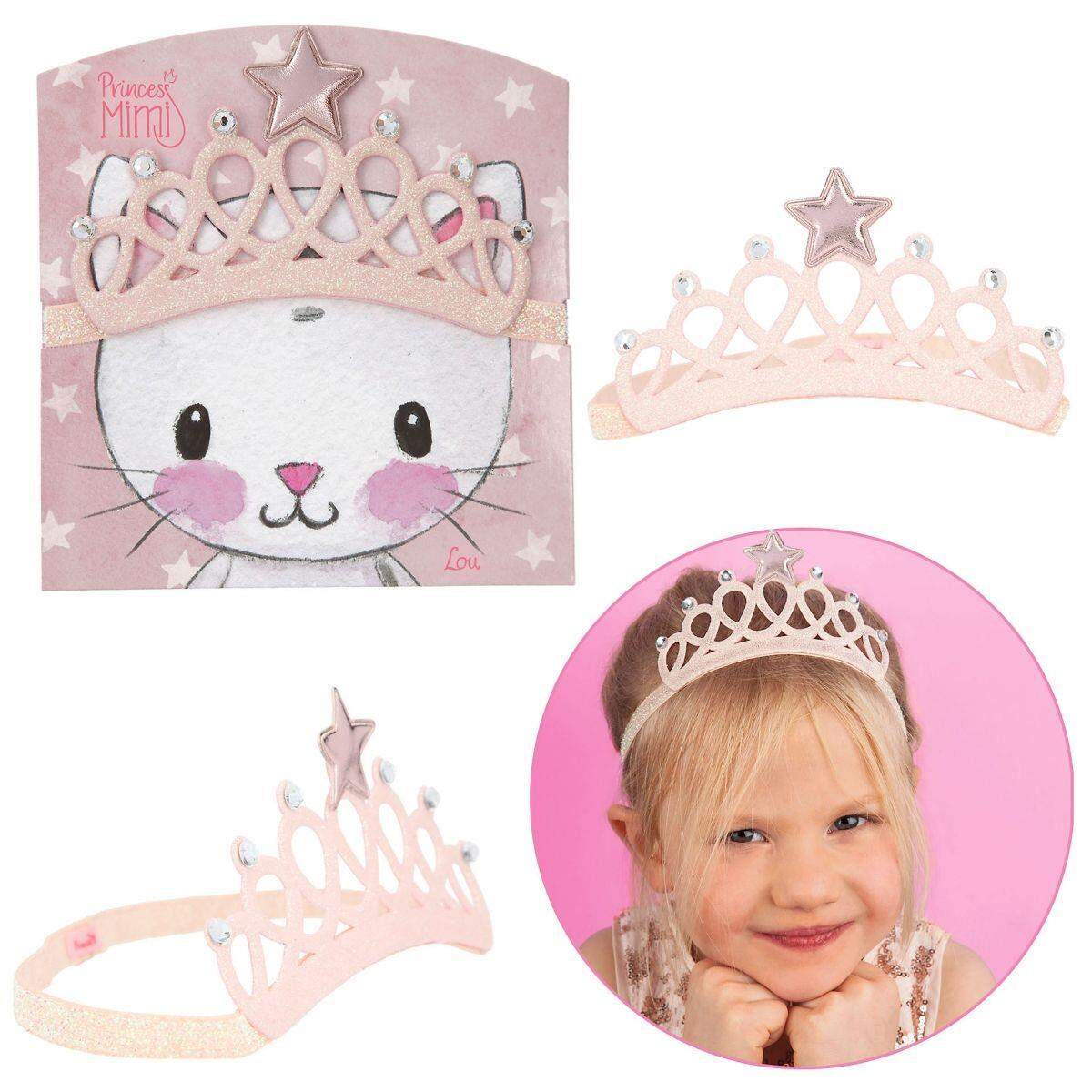 Depesche Princess Mimi Diadem Haarband, 1 Packung, 3-fach sortiert
