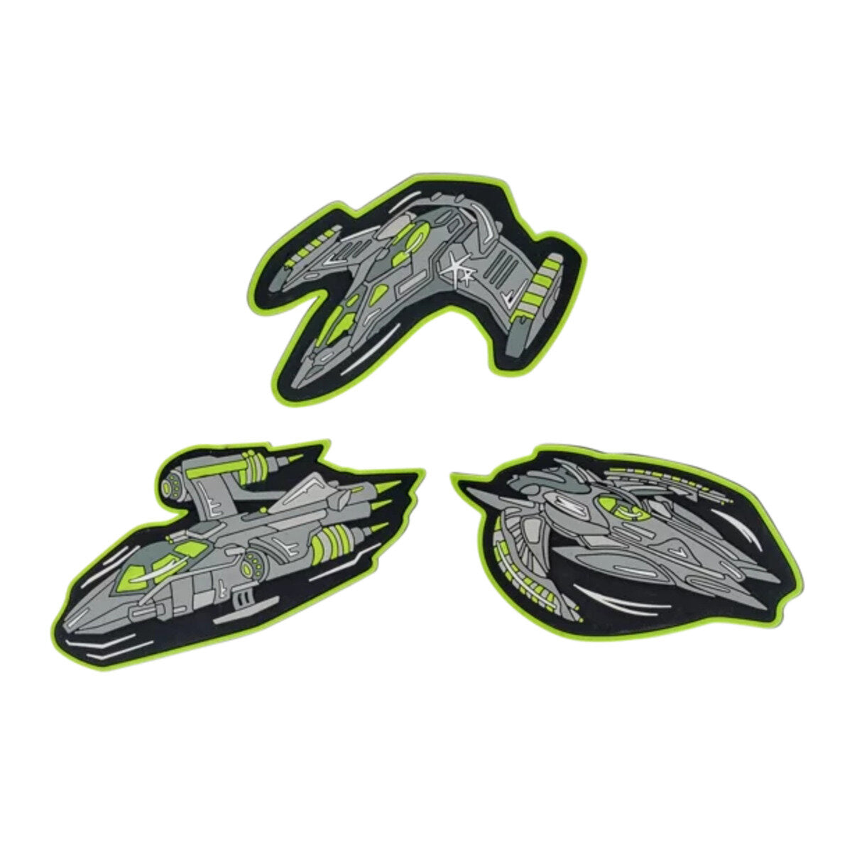 DerDieDas ErgoFlex Easy Schulranzen-Set Exklusiv Superflash Neon Fighter