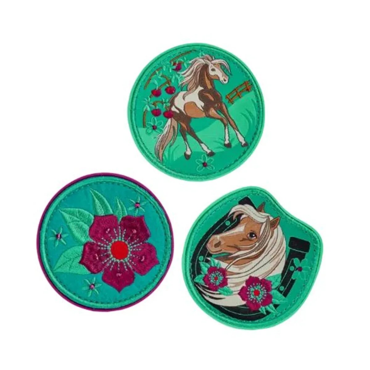 DerDieDas Schulranzen-Set Ergoflex Max Peppermint Pony, 5-teilig