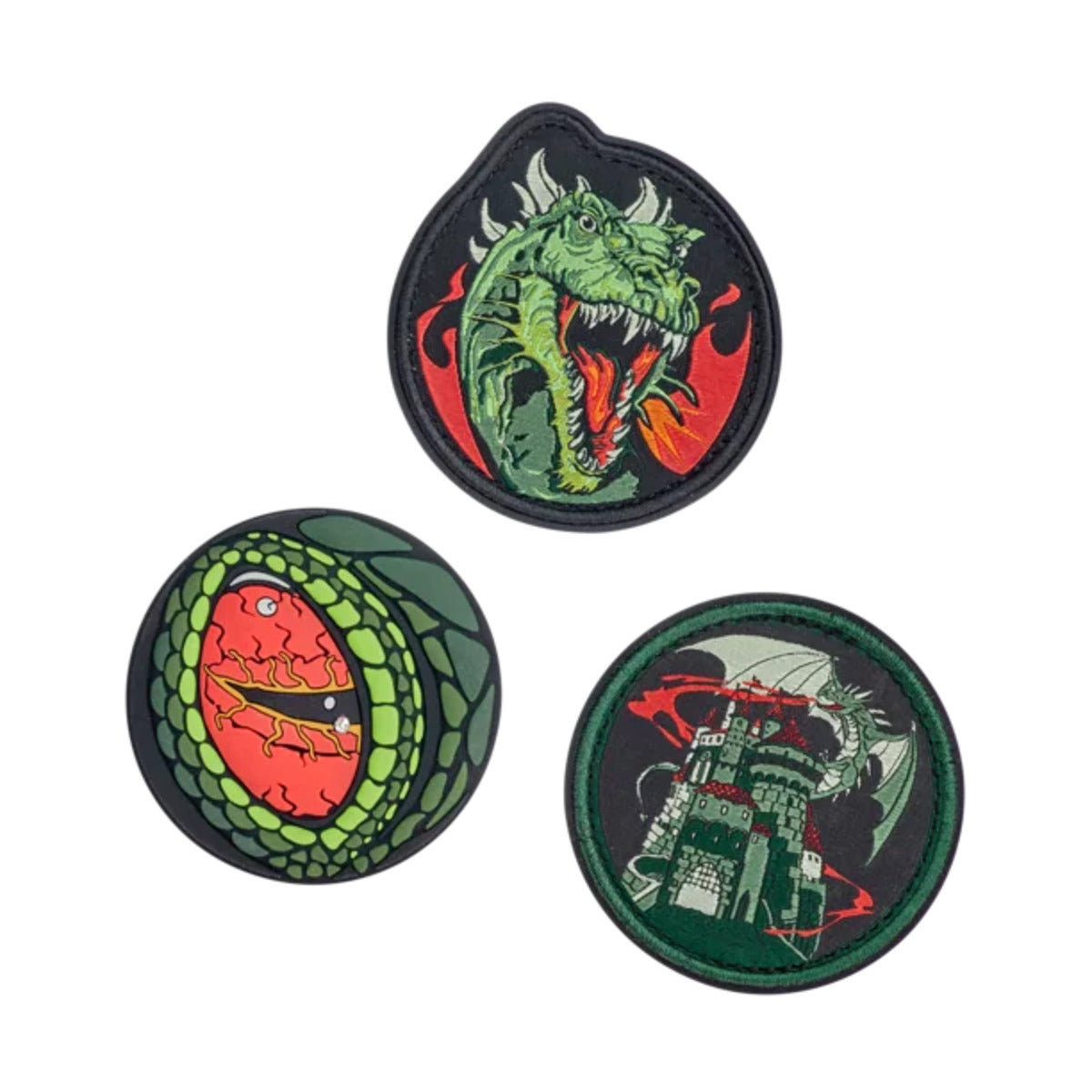 DerDieDas Wechselbuttons 3er Set Basilisk
