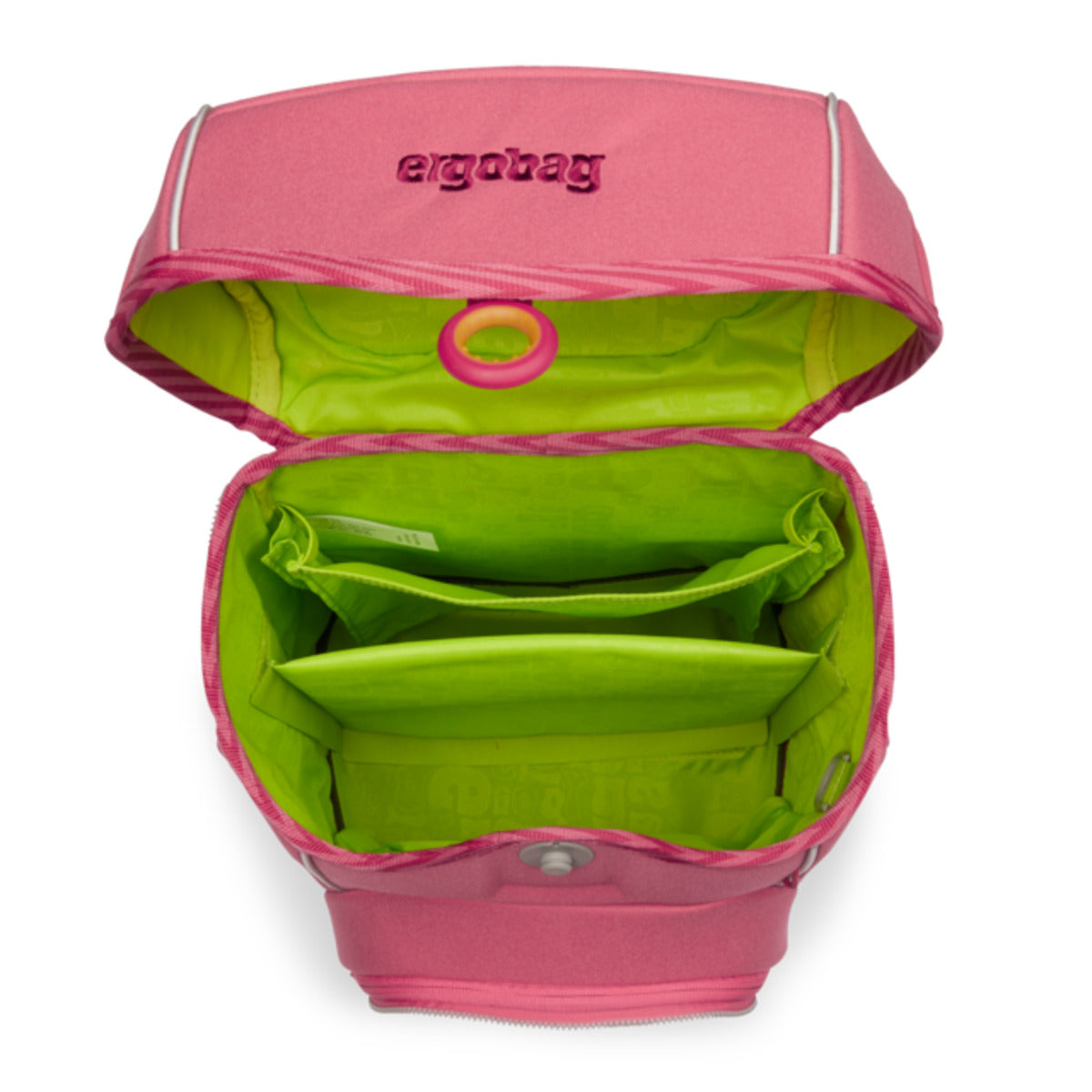 ergobag CUBO Schulranzen-Set Bärgasus Glow, 5-teilig