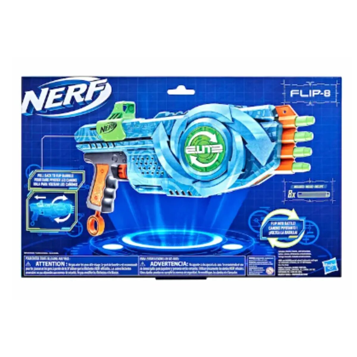 Hasbro Nerf Elite 2.0 Flipshots Flip-8