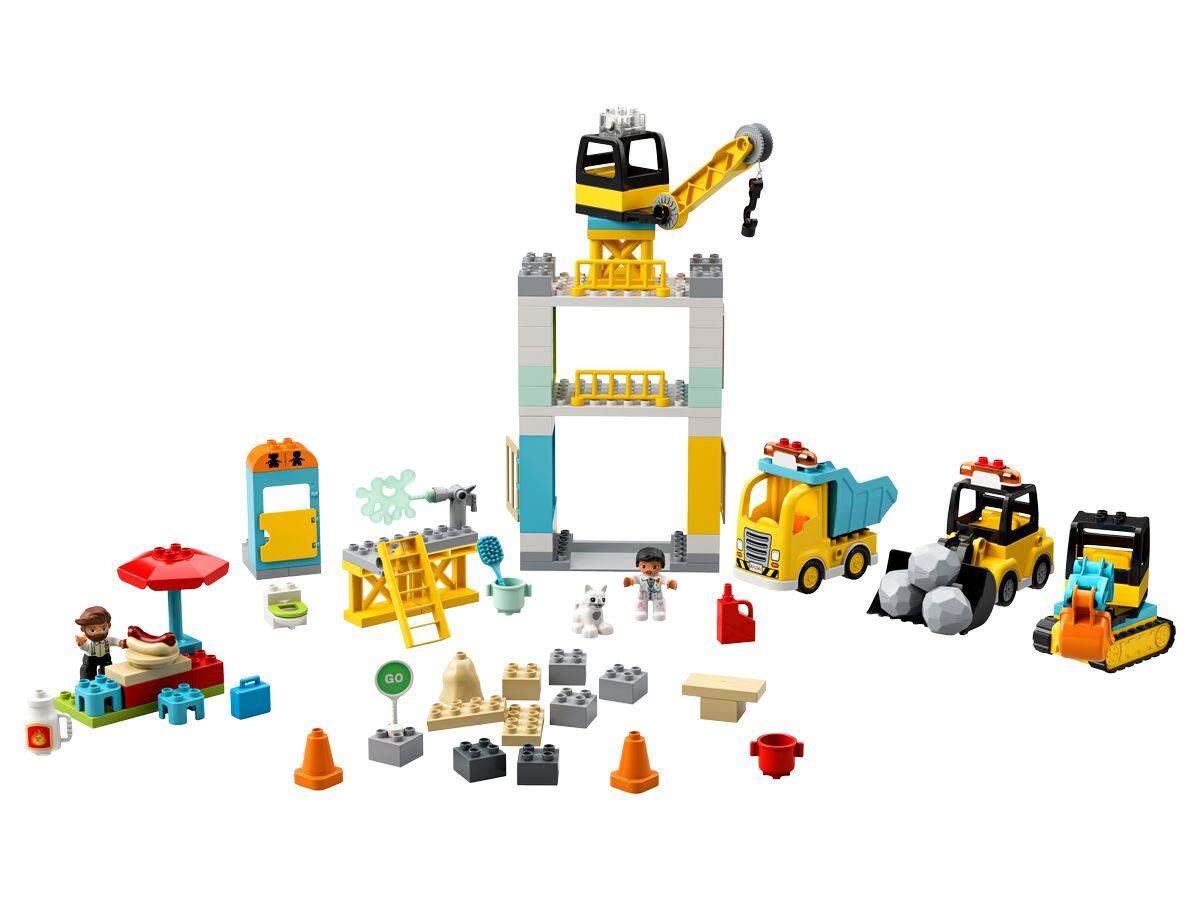 LEGO® DUPLO® Town 10933 Große Baustelle mit Licht und Ton