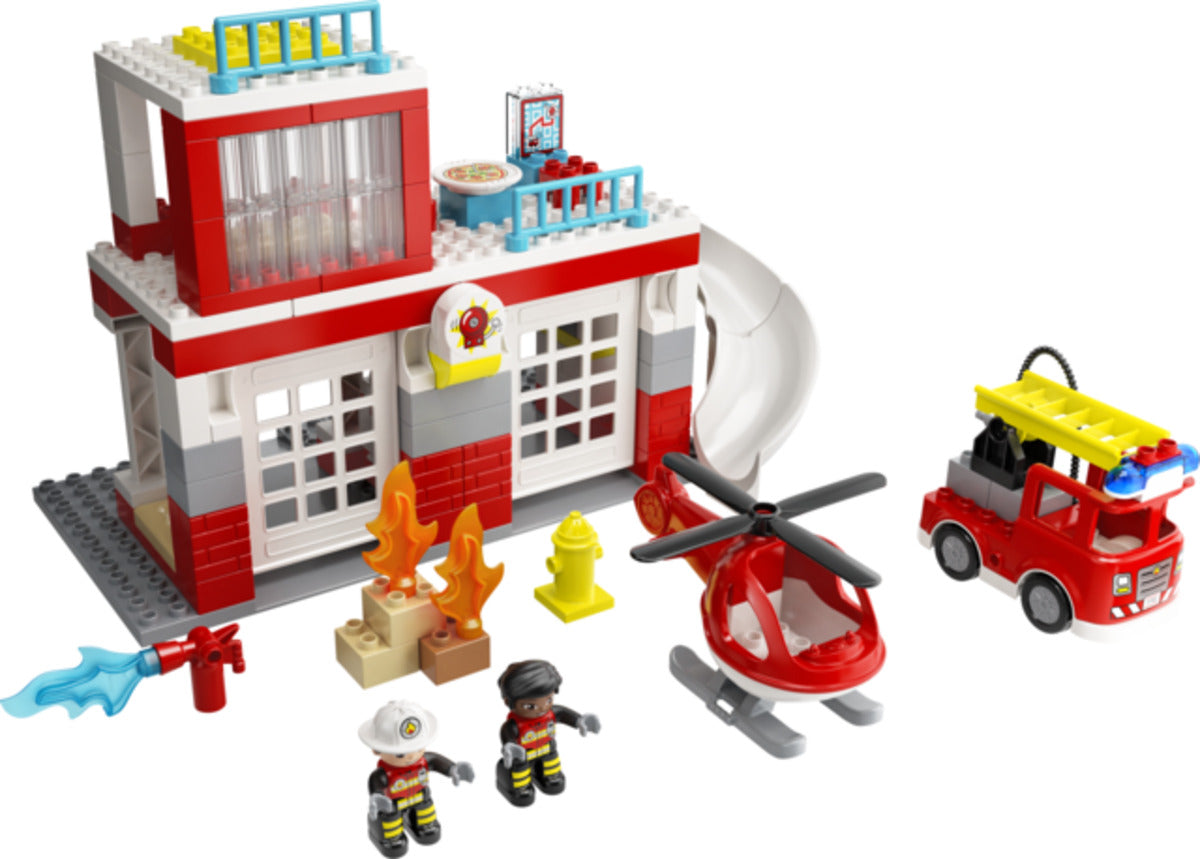 LEGO® DUPLO® Town 10970 Feuerwehrwache mit Hubschrauber