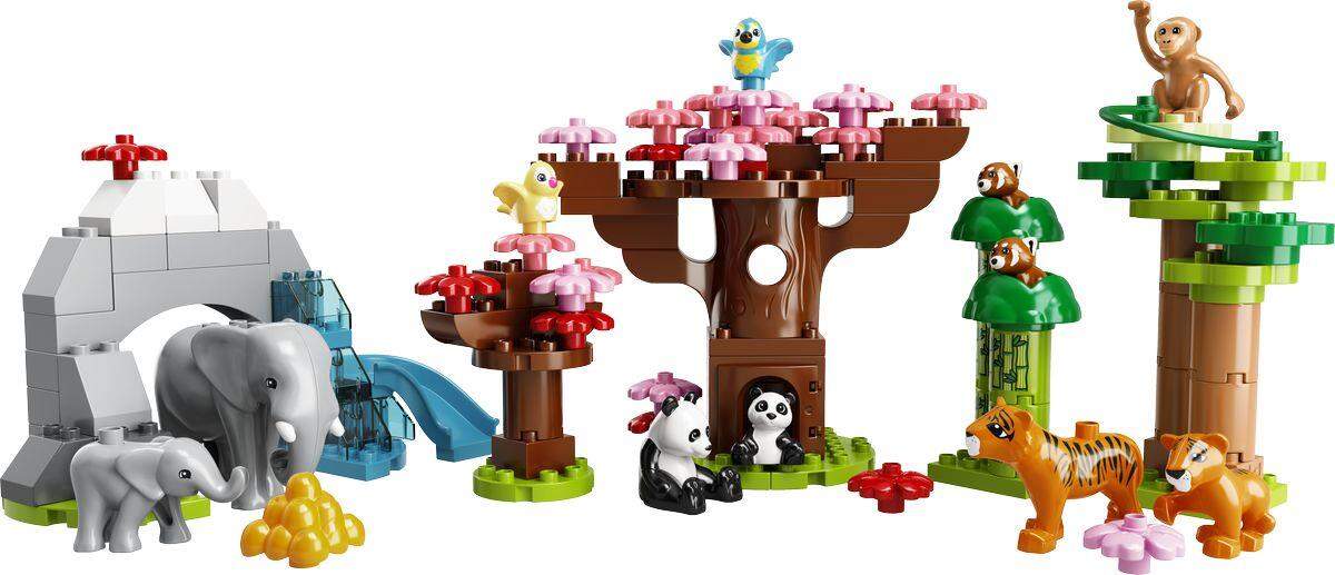 LEGO® DUPLO® Town 10974 Wilde Tiere Asiens