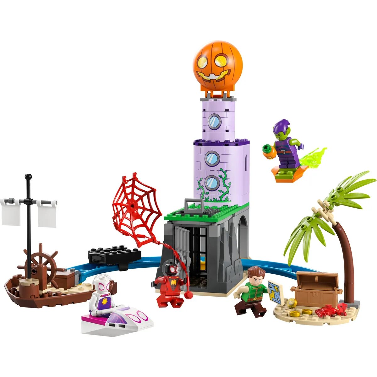 LEGO® Marvel Super Heroes 10790 Spideys Team an Green Goblins Leuchtturm