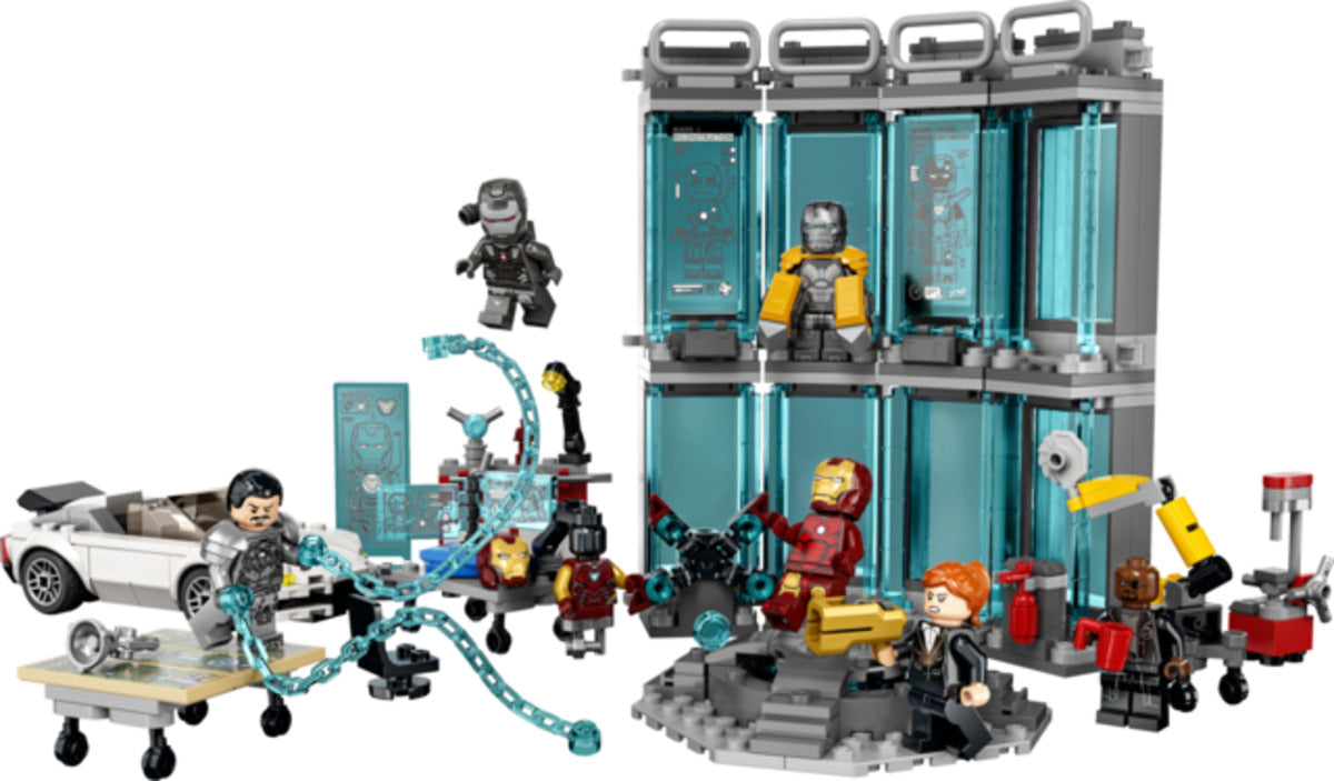 LEGO® Marvel Super Heroes 76216 Iron Mans Werkstatt