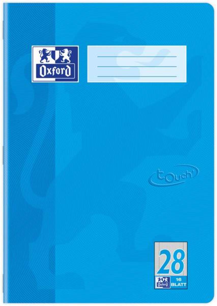 Oxford Schulheft A4 28 Oxford meerblau