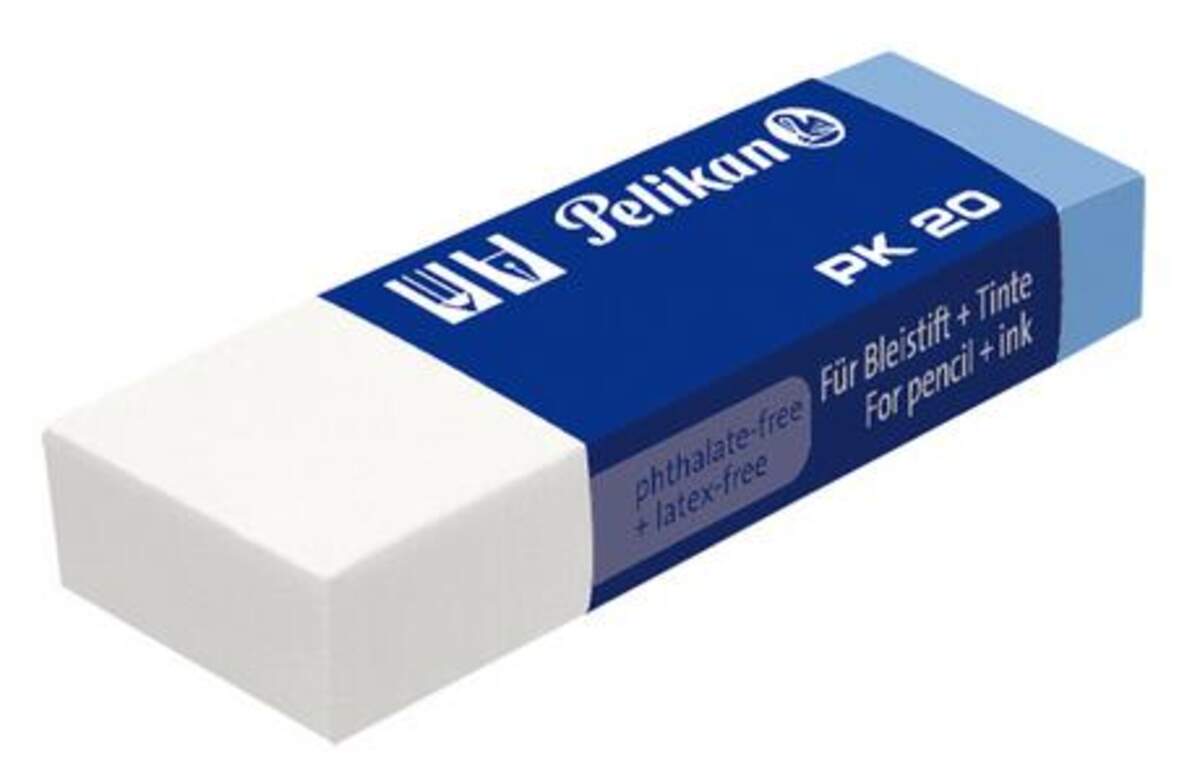 Pelikan Radierer PK20 aus Kunststoff