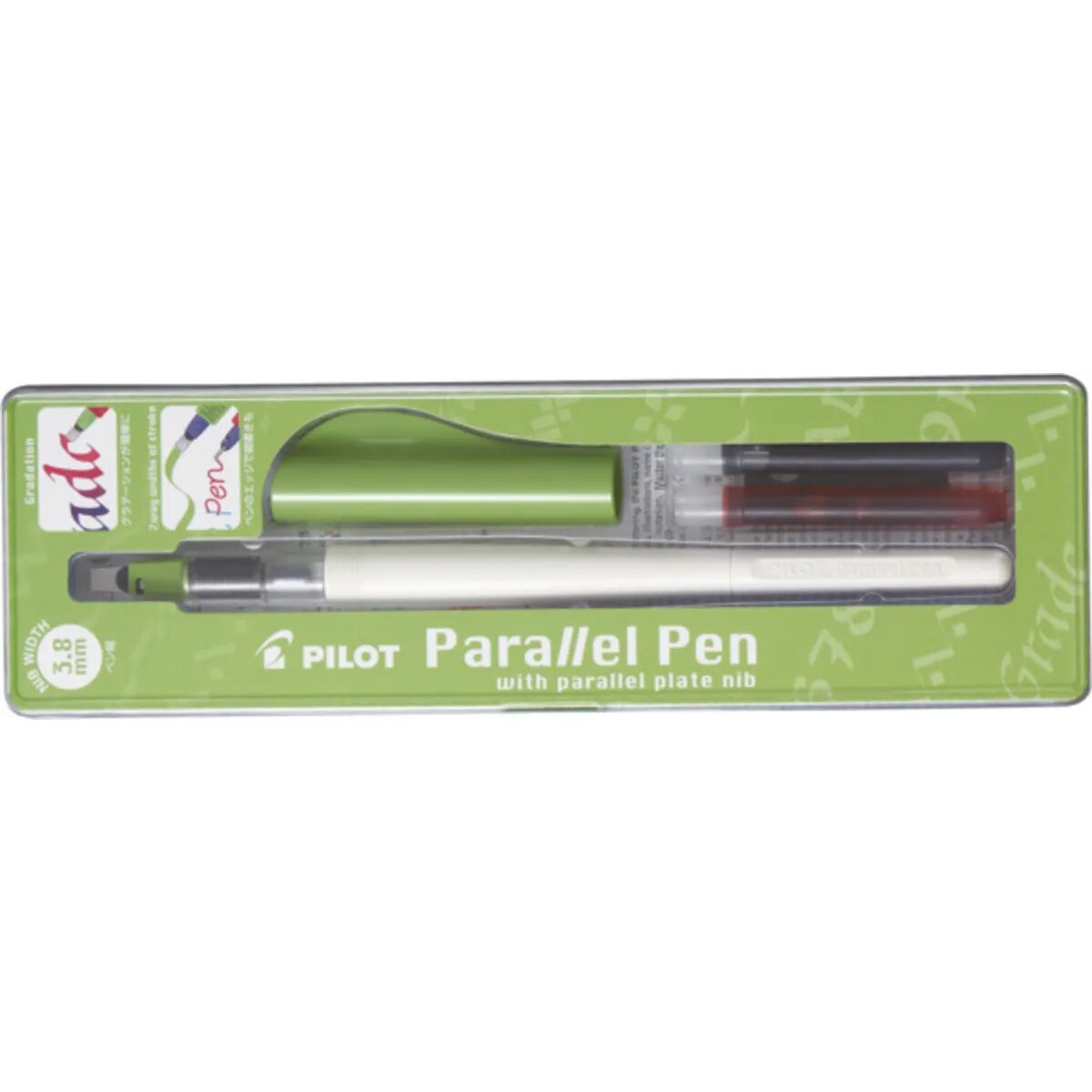 Pilot Füllfederhalter Parallel Pen, 3,8mm, grün