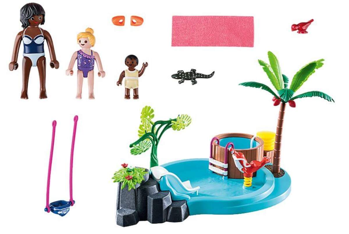 PLAYMOBIL® 70611 Family Fun Kinderbecken mit Whirlpool