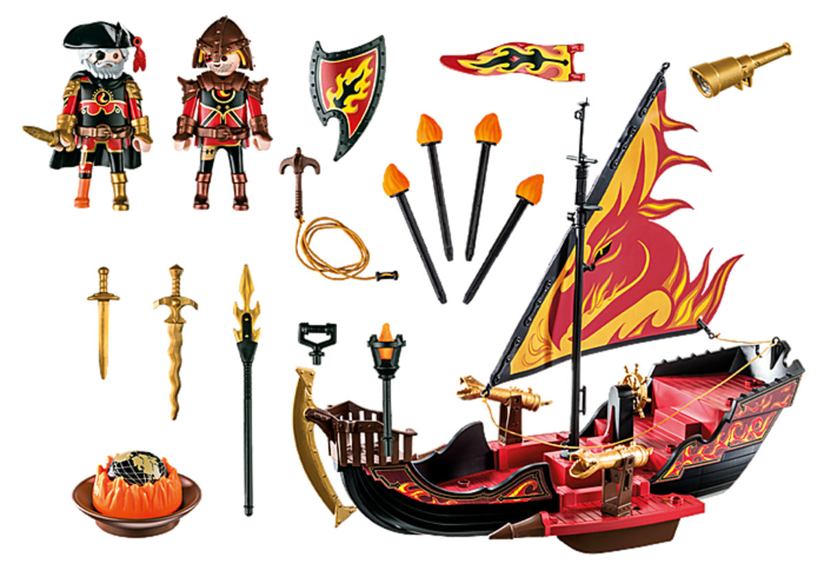 PLAYMOBIL® 70641 Novelmore Burnham Raiders Feuerschiff