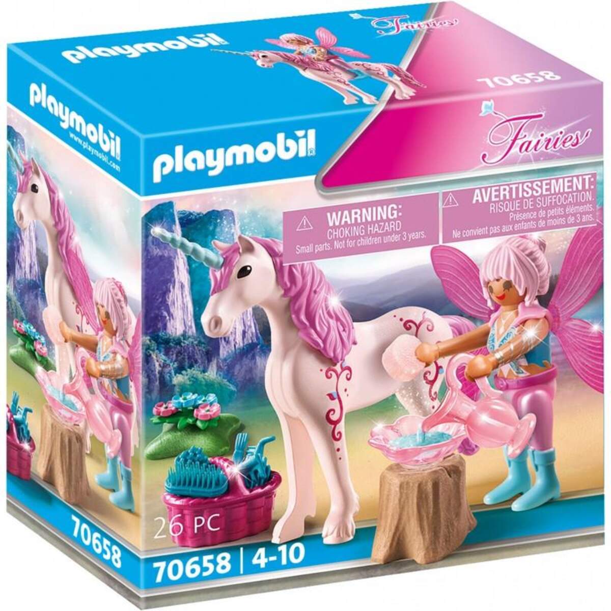 PLAYMOBIL® 70658 Fairies Einhorn mit Pflege-Fee