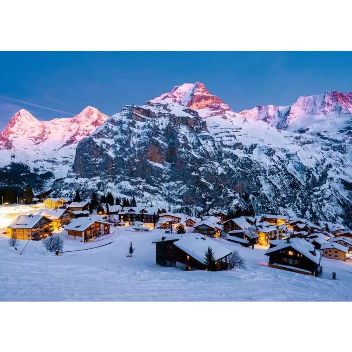 Ravensburger Puzzle - Berner Oberland, Mürren, 1000 Teile