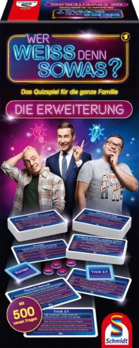 Schmidt Spiele Wer weiss denn sowas? Das Quizspiel Die Erweiterung