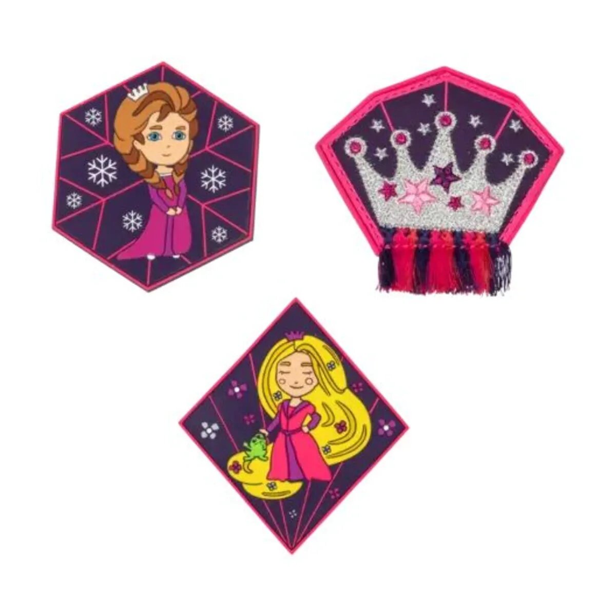 Scout Schulranzen-Set Alpha Exklusiv Safety Light Diamond Princess, 5-teilig