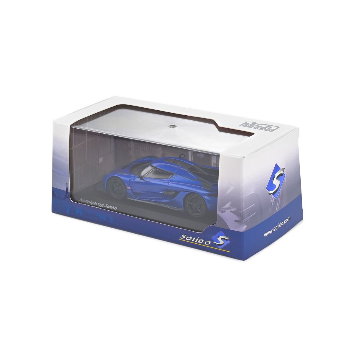 Solido 1:43 Koenigsegg Jesko blau