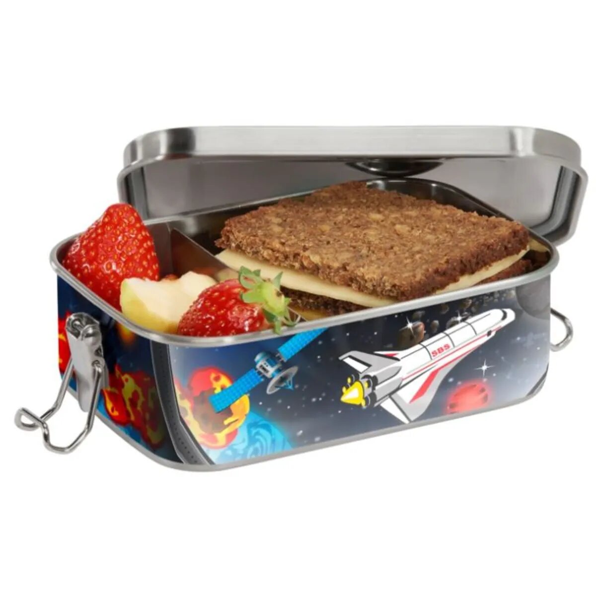 Step by Step Edelstahl-Lunchbox "Sky Rocket Rico"