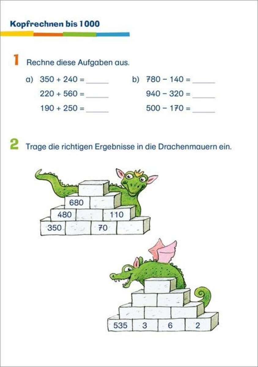 Tessloff FiT für die Schule. Übungsblock Rechnen trainieren 3. Klasse