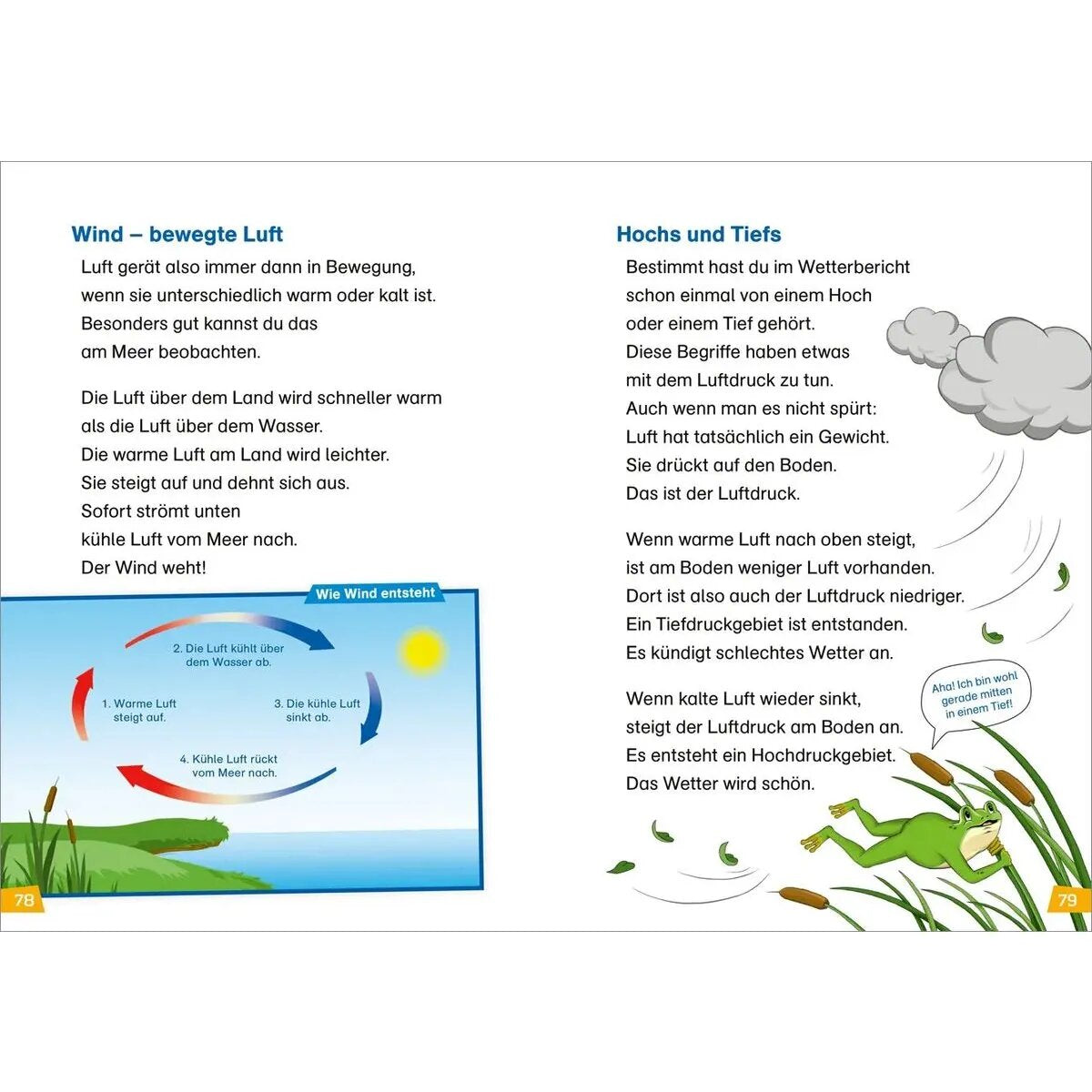 Tessloff WAS IST WAS Erstes Lesen Doppelband 2. Ozeane/Wetter