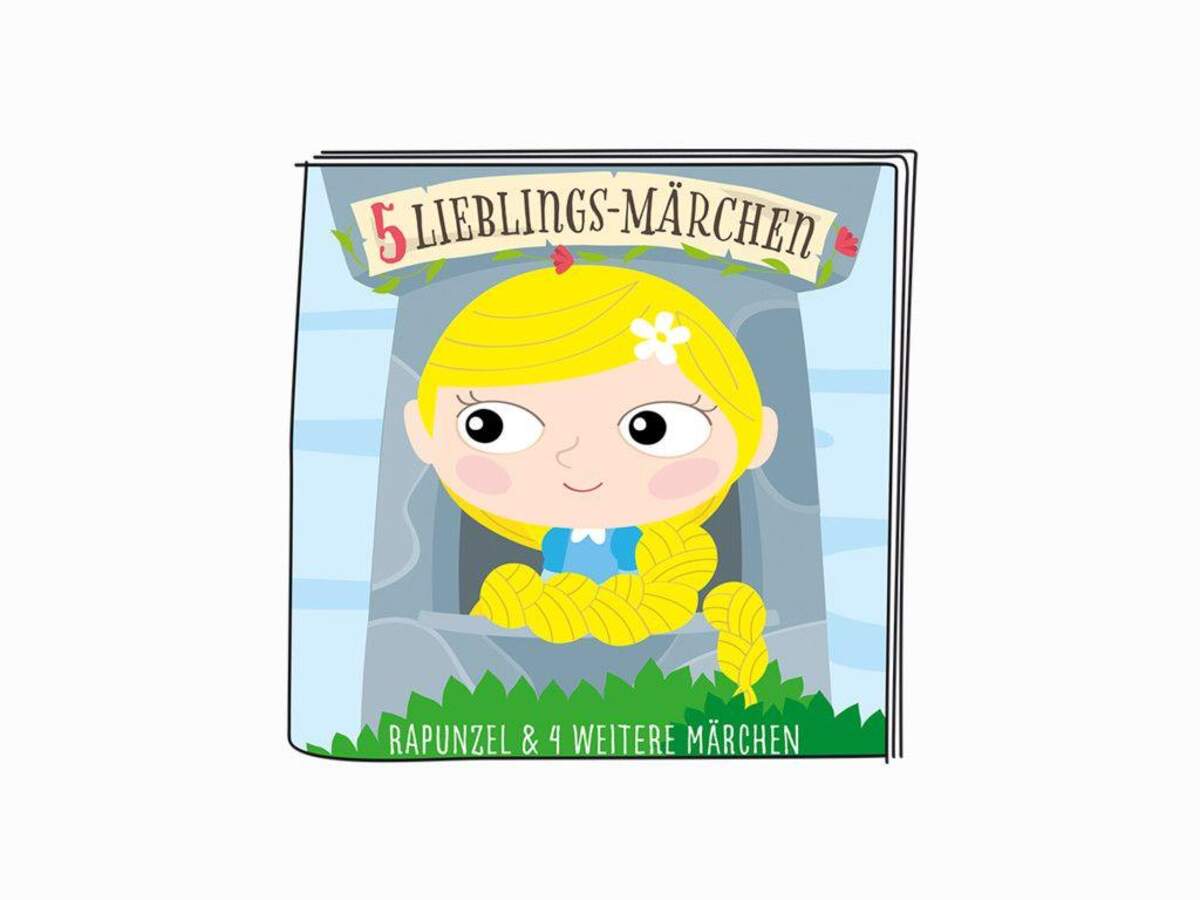 tonies® Hörfigur - 5 Lieblings-Märchen Rapunzel und 4 weitere Märchen
