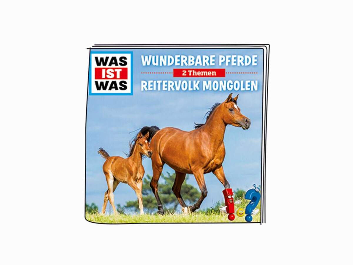 tonies® Hörfigur - WAS IST WAS Wunderbare Pferde/Reitervolk Mongolen