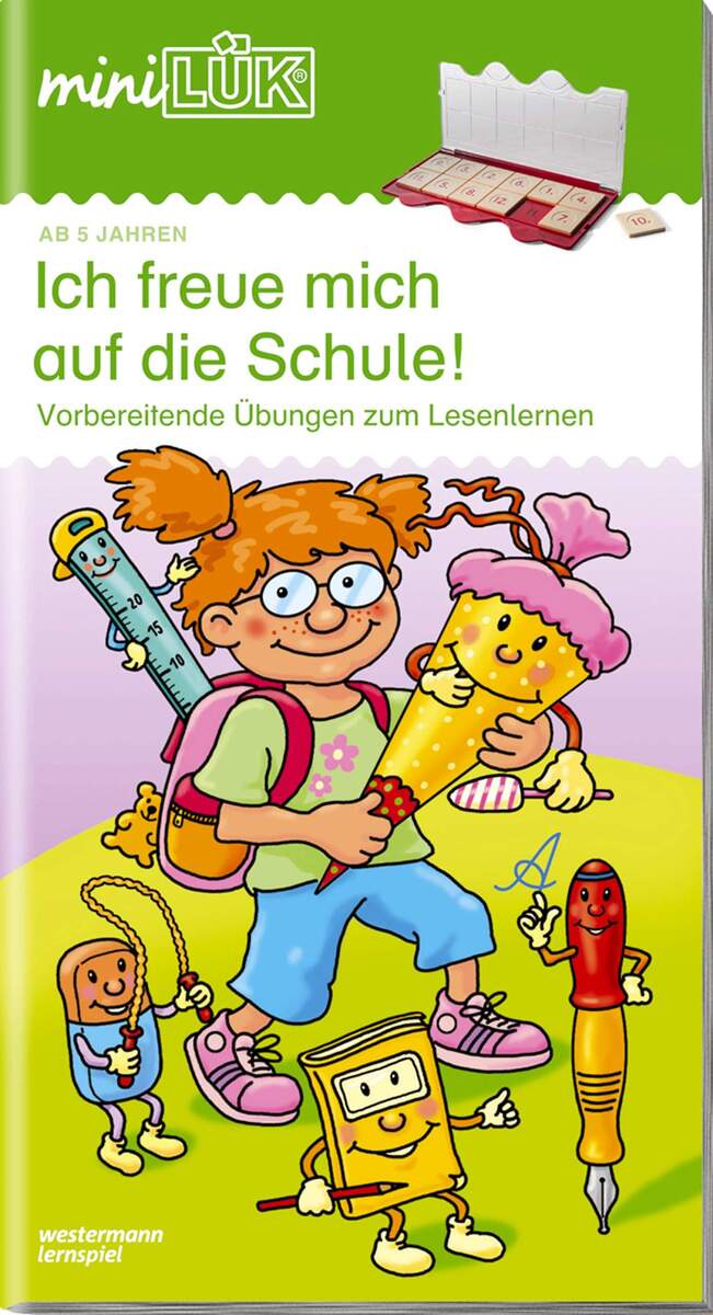 Westermann miniLÜK Lesenlernen: Ich freue mich auf die Schule