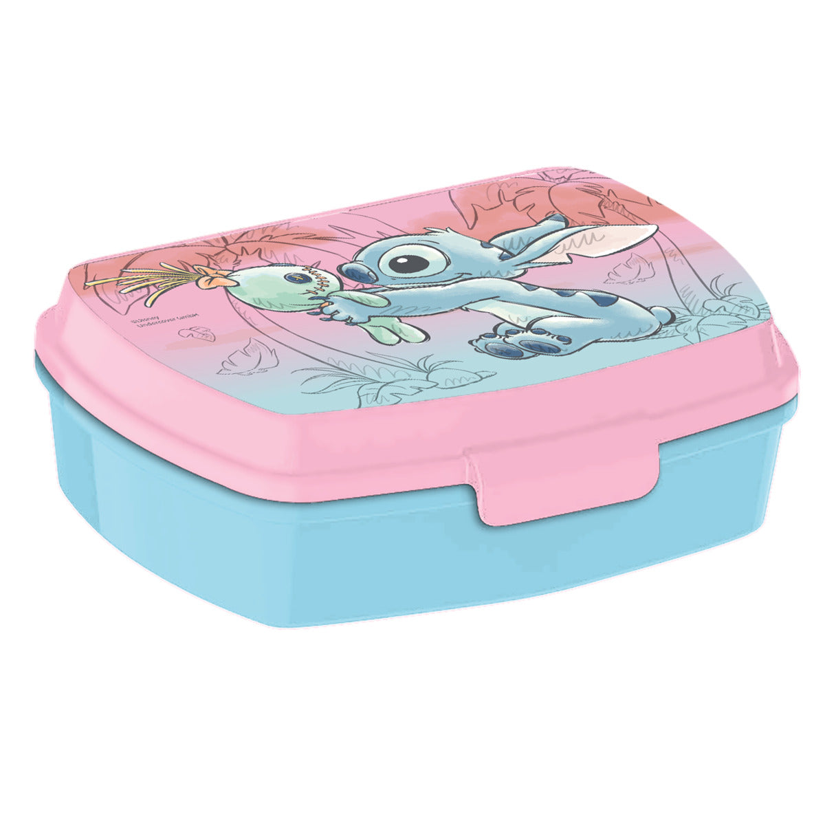 Brotdose und Trinkflasche Disney Lilo & Stitch 500ml Pausen-Set