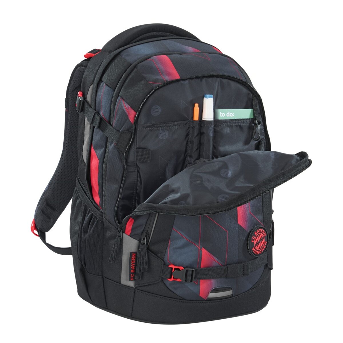 Coocazoo Rucksack Set MATE FC Bayern Stern des Südens 2 teilig 30 Liter