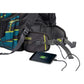 Coocazoo TecCheck Blue Hüftgurt mit Powerbank