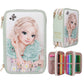 Depesche TOPModel 3fach Federtasche mit Stickerei Summer Feeling