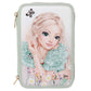 Depesche TOPModel 3fach Federtasche mit Stickerei Summer Feeling