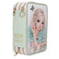 Depesche TOPModel 3fach Federtasche mit Stickerei Summer Feeling