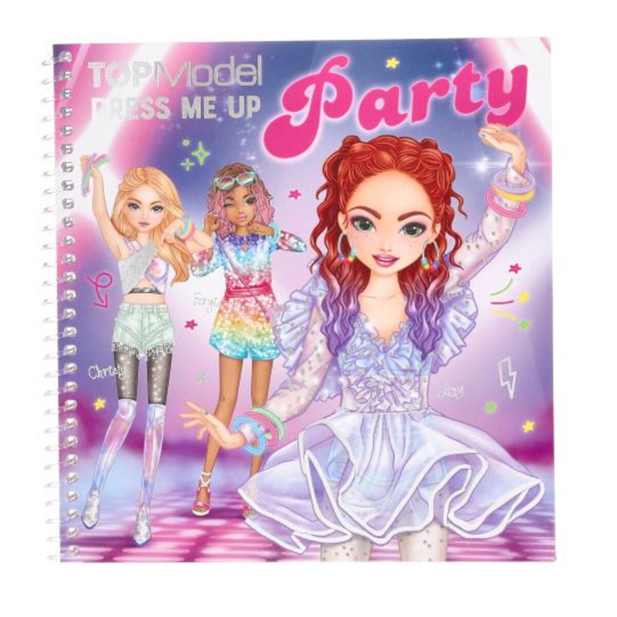 Depesche TOPModel Dress Me Up Stickerbuch Party
