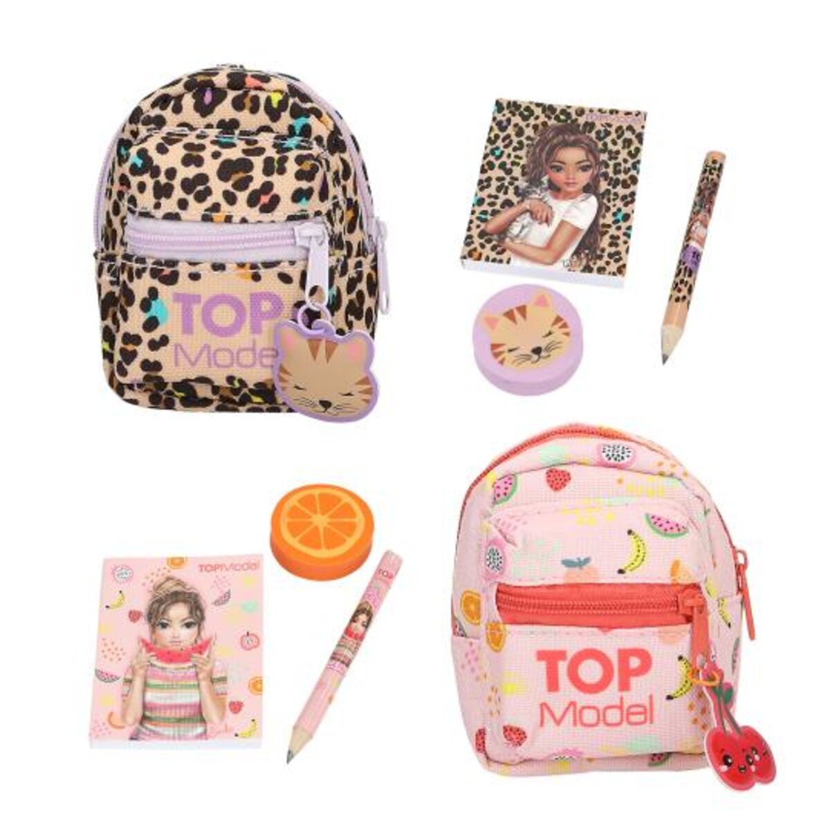 Depesche TOPModel Stationery Backpack, 1 Stück, 2-Fach sortiert