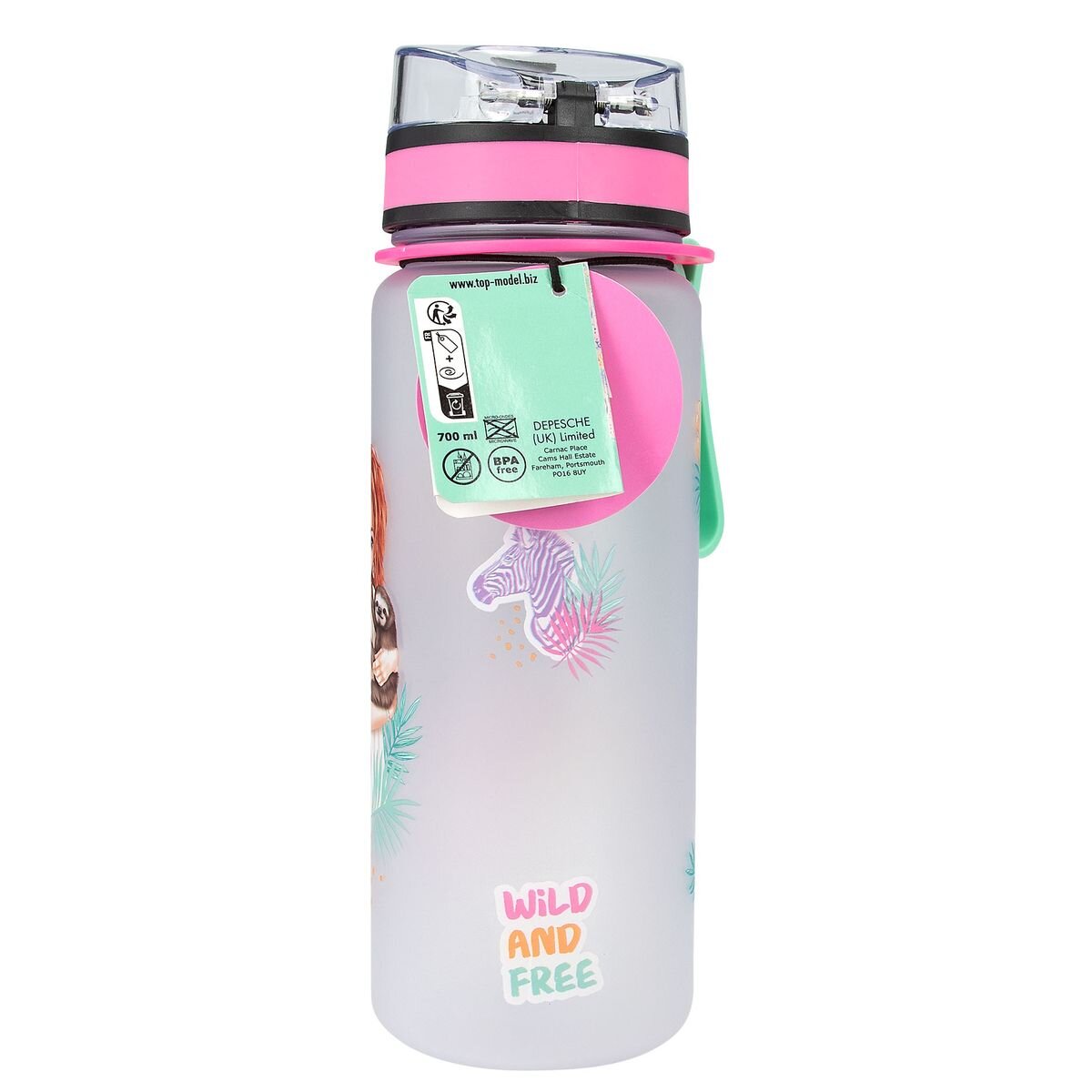 Depesche TOPModel Trinkflasche WILD, 700 ml