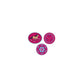 DerDieDas Schulranzenset ErgoFlex MAX Buttons Boho, 5-teilig