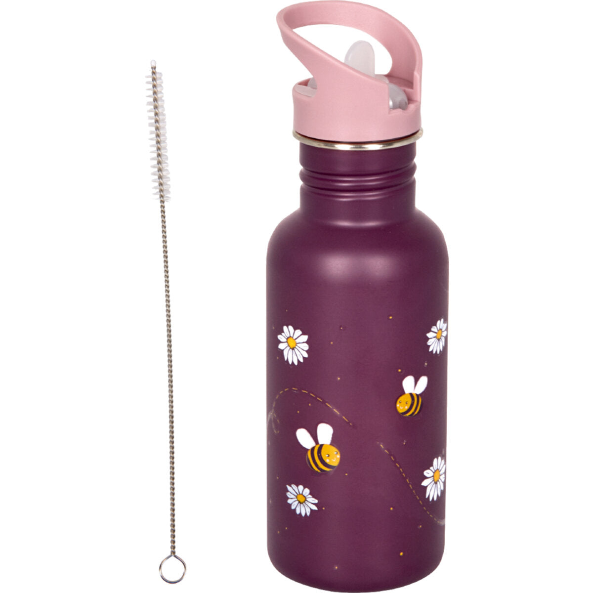 Die Spiegelburg Edelstahlflasche Biene - Kleine Freunde (ca. 0,5 l)