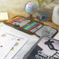 Idena Federmappe Skateboard, 28-teilig