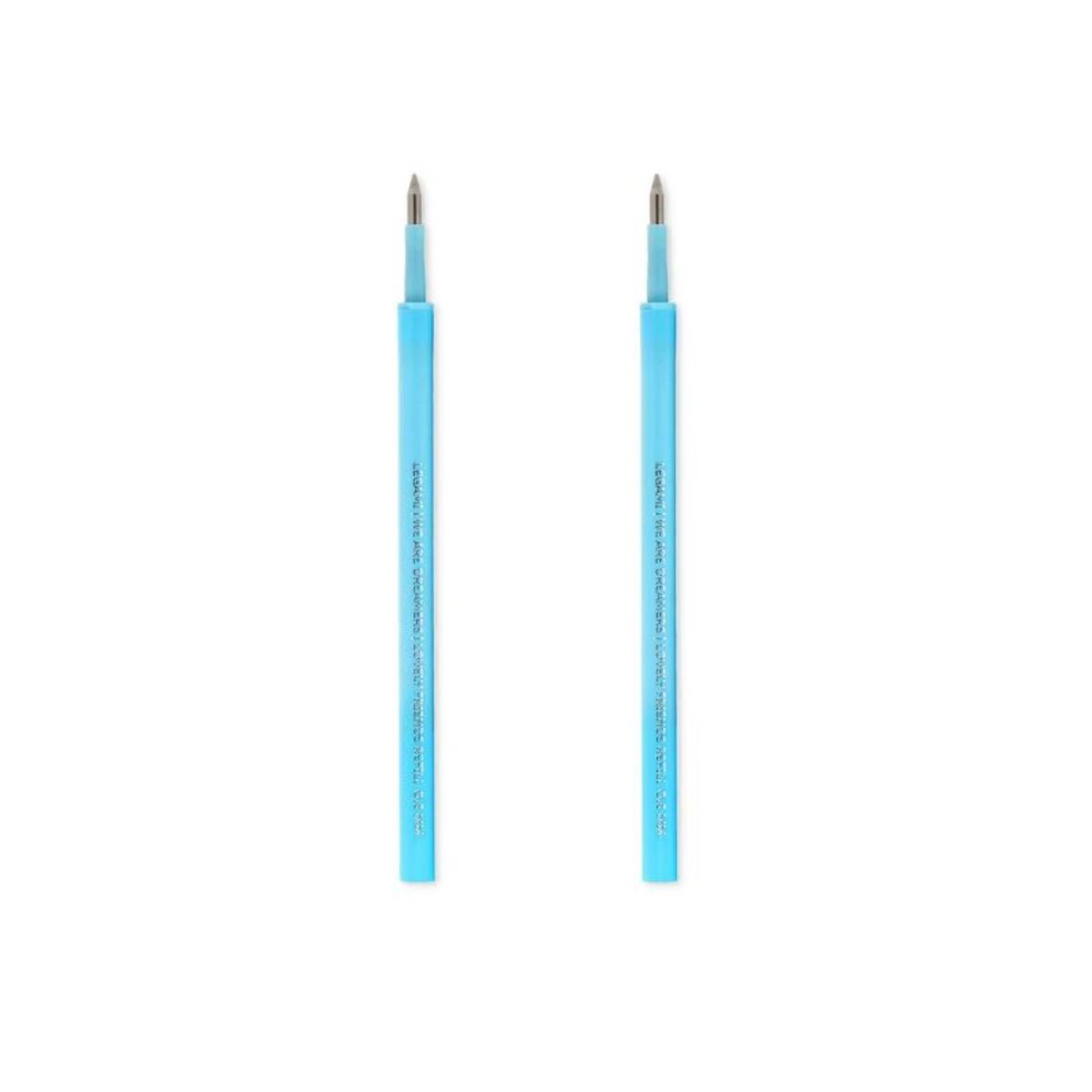Legami Set mit 2 Ersatzpatronen für Gelstift - Lovely Friends Himmelblau