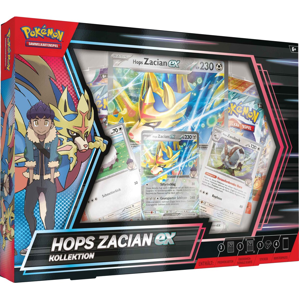 Pokemon Kollektion Hops Zacian-ex (Deutsch)