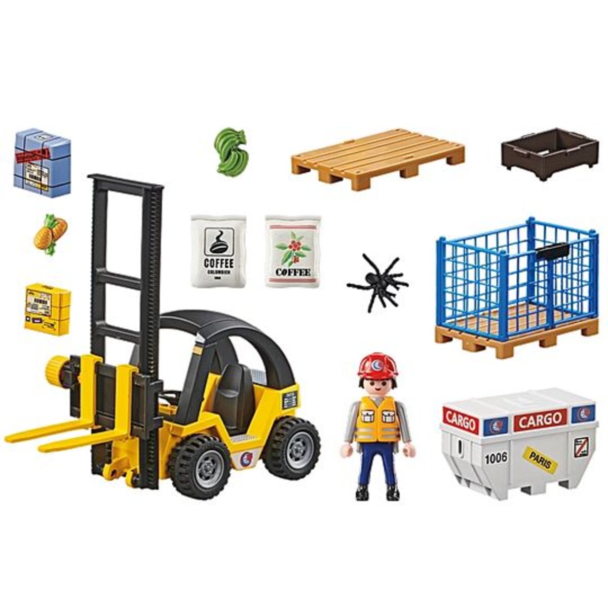 PLAYMOBIL® 71528 my Life - Gabelstapler mit Fracht