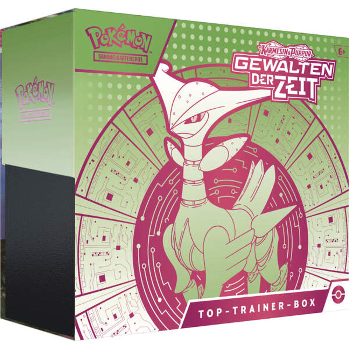 Pokemon Karmesin & Purpur - Gewalten der Zeit: Top-Trainer Box, 1 Stück, 2-fach sortiert