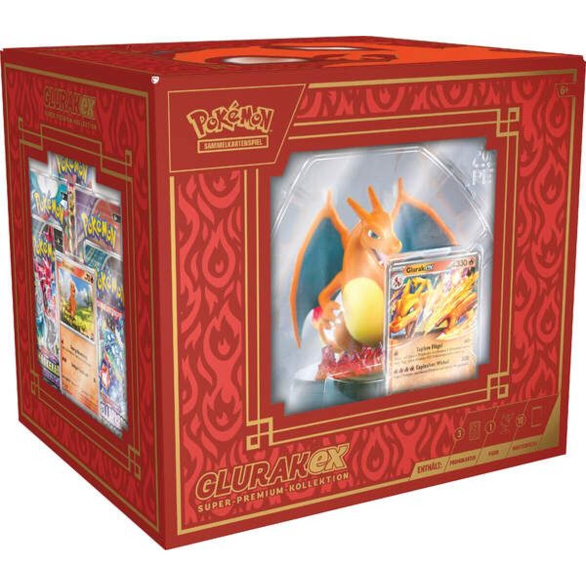 Pokemon Super-Premium-Kollektion Glurak-ex