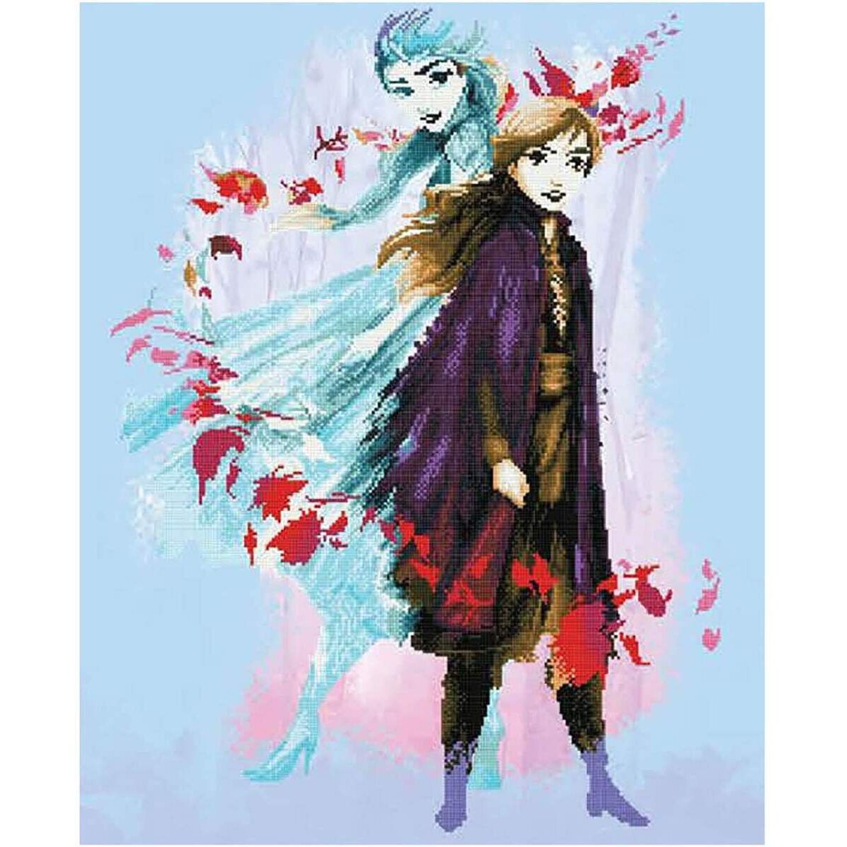 Pracht Diamond Dotz Disney Frozen II, "Destiny awaits", ca. 80 x 65 cm groß