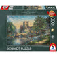 Schmidt Spiele Puzzle - Willow Wood Chapel, 1000 Teile