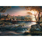 Schmidt Spiele Puzzle - Terry Redlin: Lichter in der Wildnis, 1000 Teile